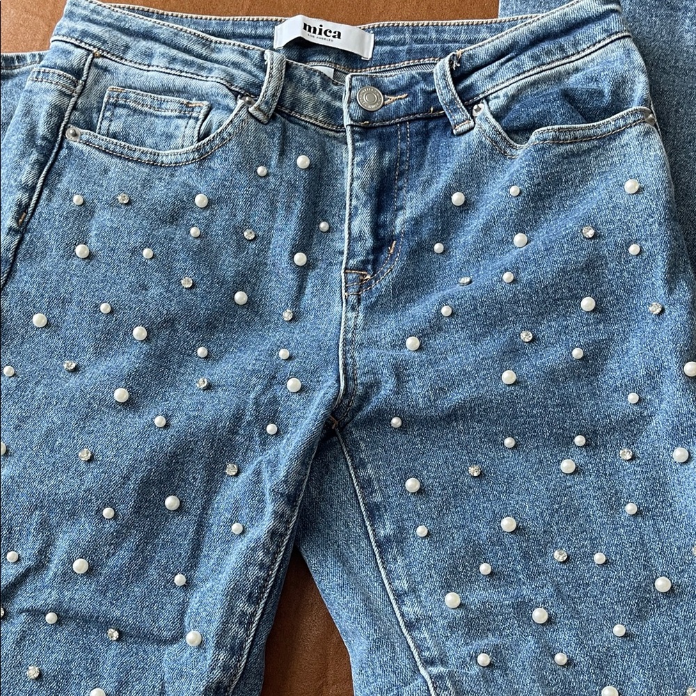 Mica Embellished Women’s Denim